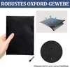 8 Stück Geldtaschen Banktasche Schwarz 23 x 18 cm Produktbild-Vorschau 3
