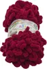 Příze PUFFY - 100g / 9 m - Bordová Náhled obrázku produktu 1