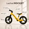 Adamex Leichtes Laufrad ab 3 Jahre ROCKET Gelb – 12 Zoll Produktbild-Vorschau 5