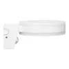 A white outdoor LED light with a motion sensor, shown from the side against a white background. Náhled obrázku produktu