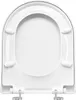 Sedile per WC - Sedile per WC - Forma a D - Chiusura Anteprima dell’immagine prodotto 8