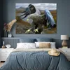 MuchoWow® Poster Ein europäischer Seeadler versucht, Beute Produktbild-Vorschau 4