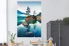 MuchoWow® Poster Berge - See - Bäume - Natur - Wasser Produktbild-Vorschau 2