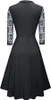 Elegantes, schwingendes Retro-Party-Cocktailkleid mit Produktbild-Vorschau 4