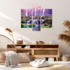 Bild auf Leinwand - Leinwandbild - Wasserfall Natur - Produktbild-Vorschau 7