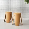 sweeek - 2er Set stapelbare Hocker, strukturierter Produktbild-Vorschau 1