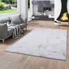 Luxus Super Soft Kunstfell Teppich Plush Pastell Einfarbig, Produktbild-Vorschau 5
