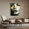 Muralo Leinwandbild Canvas Wandbild Frau GESICHT Porträt Produktbild-Vorschau 3