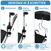 Universal Sonnenschirmhalter mit Klemme, 360° verstellbarer Produktbild-Vorschau 4