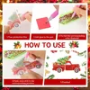 12 Set 5D Diamond Painting Christmas, vianočný prívesok Náhľad obrázku produktu 6
