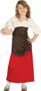 Wirtin Bäuerin Kostüm für Mädchen Gr. 98-146, Größe:98/104 Produktbild-Vorschau 2