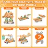 Visseuse sans fil pour enfants - Coffret d'outils de 145 Voir les images du produit 12