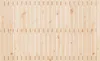 vidaXL Wand-Kopfteil 147x3x90 cm Massivholz Kiefer Produktbild-Vorschau 4