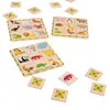 BigJigs Holzspiel Lotto - Tiere Memoryspiel für Kinder Produktbild-Vorschau 2