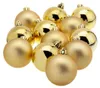 Weihnachtsbaumkugeln Set 12 Stück Ø 6 cm hellgold Produktbild-Vorschau 5