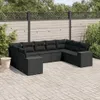 The Living Store 9-tlg. Garten-Sofagarnitur mit Kissen Produktbild-Vorschau 2