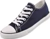 A single navy blue sneaker with white laces and a white sole is shown against a white background. Produktbild-Vorschau
