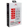 Maclean Steckdosenleiste 6-fach Verlängerungskabel + 4xUSB Produktbild-Vorschau 11