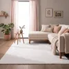 Flauschiger Teppich - Cozy Weiẞ Produktbild-Vorschau 2
