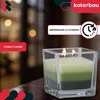 KOTARBAU® Bougie parfumée à deux mèches dans un verre Voir les images du produit 2