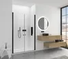 Douchedeur, 2-delig, Antelo, links/rechts - 6 mm - mat Productafbeelding-voorbeeld 3