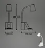 Schreibtischlampe Tischlampe Büro Schwenkbar Stiftehalter Produktbild-Vorschau 7