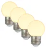Illu-/Partylichterkette 5m - Außenlichterkette schwarz Made in Germany 10 warmweiße LED Kugellampen Produktbild-Vorschau