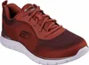 A single Skechers Track - Glendor sneaker in burgundy. Produktbild-Vorschau