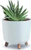 Vaso da fiori Gracia rotondo ⌀29,8 cm bianco Anteprima dell’immagine prodotto 17