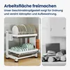 Heikoeco® Küchengeschirrabtropfgestell, Multifunktionales Produktbild-Vorschau 3