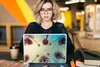 MuchoWow® Laptop Aufkleber Sticker Cover Palme - Himmel - Produktbild-Vorschau 5