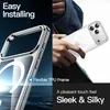 Hülle MagSafe für iPhone 17 Pro Clear Case Handy Magnet Produktbild-Vorschau 6