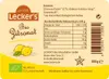 Organiczna kandyzowana skrka cytrynowa Lecker's 100g Podgląd zdjęcia produktu 3