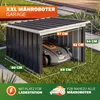 GARDEBRUK® Mähroboter Garage Metall Wetterbeständig Produktbild-Vorschau 2