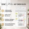 3 Monatskalender 2027 Wandkalender mit Notizfeld Tagesliste Produktbild-Vorschau 2
