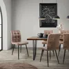 A dining room scene with chairs around a table. Podgląd zdjęcia produktu