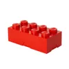 A red LEGO brick-shaped storage box is shown against a white background. Anteprima dell’immagine prodotto