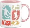 Fußball Tasse Geschenk Fußballer Geschenkidee Retro Produktbild-Vorschau 1