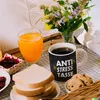Kaffeebecher mit angespanntem Motiv und Spruch: Produktbild-Vorschau 6