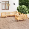 vidaXL 8-tlg. Garten-Lounge-Set Massivholz Kiefer Produktbild-Vorschau 2