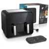 Arendo Heißluftfritteuse Doppelkammer XXL, Airfryer 2 Produktbild-Vorschau 7