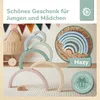 Bieco Motorikspielzeug Baby Regenbogen aus Holz | Produktbild-Vorschau 6