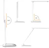 A collage of a white LED desk lamp shown from different angles and demonstrating its adjustability. Anteprima dell’immagine prodotto