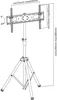 A technical drawing of a TV stand with dimensions and angles indicated. Anteprima dell’immagine prodotto