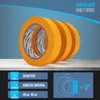 Goldband Malerband Kreppband 3x Malerkrepp 25mm x 50m Profi Produktbild-Vorschau 3