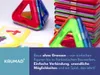 KRUMAD Magnetické stavebnice 118 kusov - Kreatívna Náhľad obrázku produktu 6