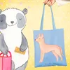 Mr. & Mrs. Panda Tote Bag Pharaonenhund Lebensretter - Sky Produktbild-Vorschau 2