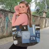 Sunsa Damen Handtasche. XXL Tasche aus Canvas recycelte Produktbild-Vorschau 7