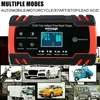 Autobatterie Ladegerät 12V/8A 24V/4A LCD Batterieladegerät Produktbild-Vorschau 2