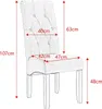 A diagram of a chair with dimensions indicated. Produktbild-Vorschau